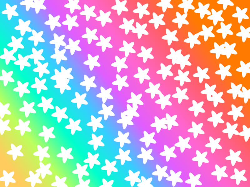 Wallpaper de Colores Estrellas