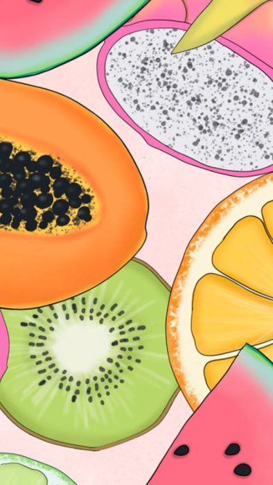 Wallpaper de frutas