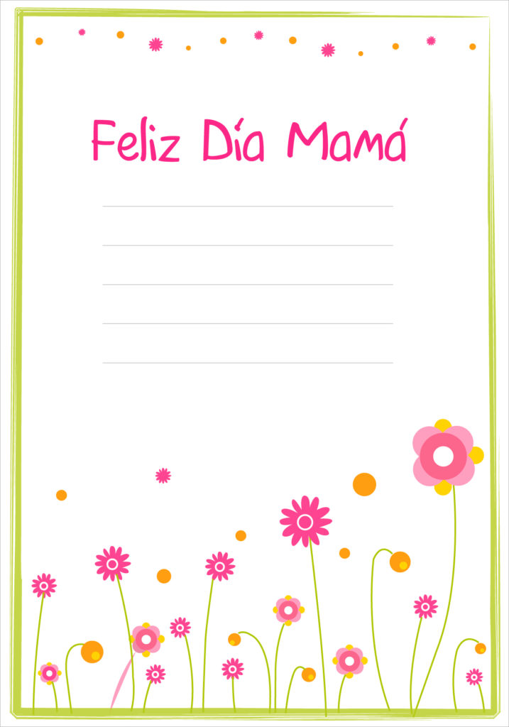 invitaciones para el dia de la madre para imprimir