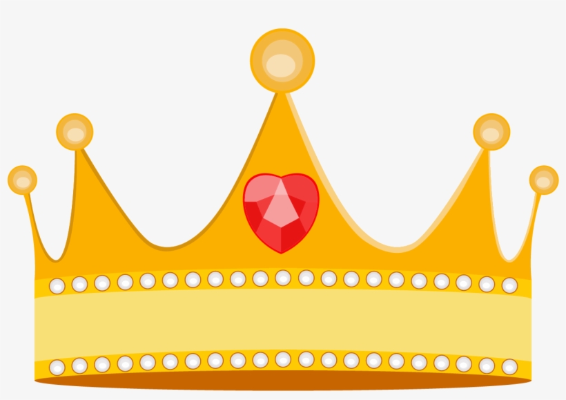 Corona de princesa color oro