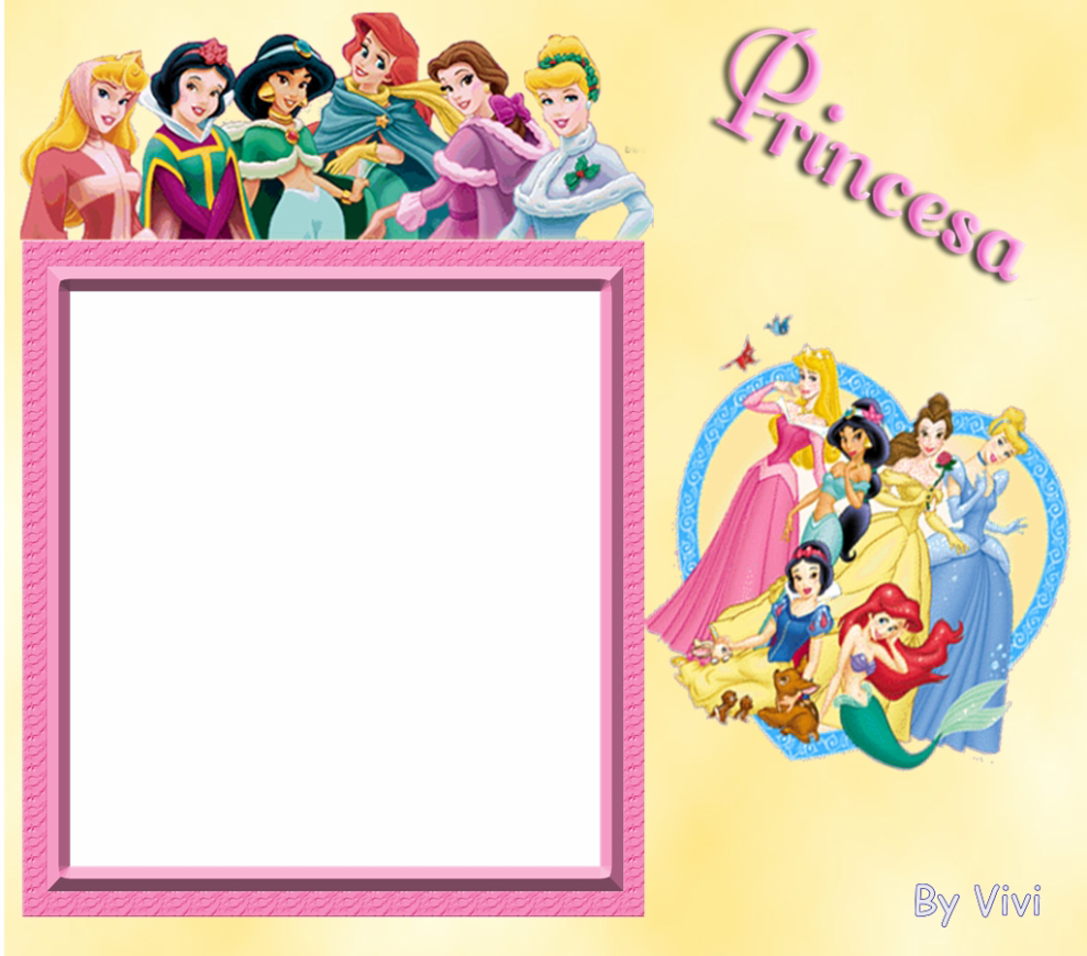 marcos para fotos de princesas disney