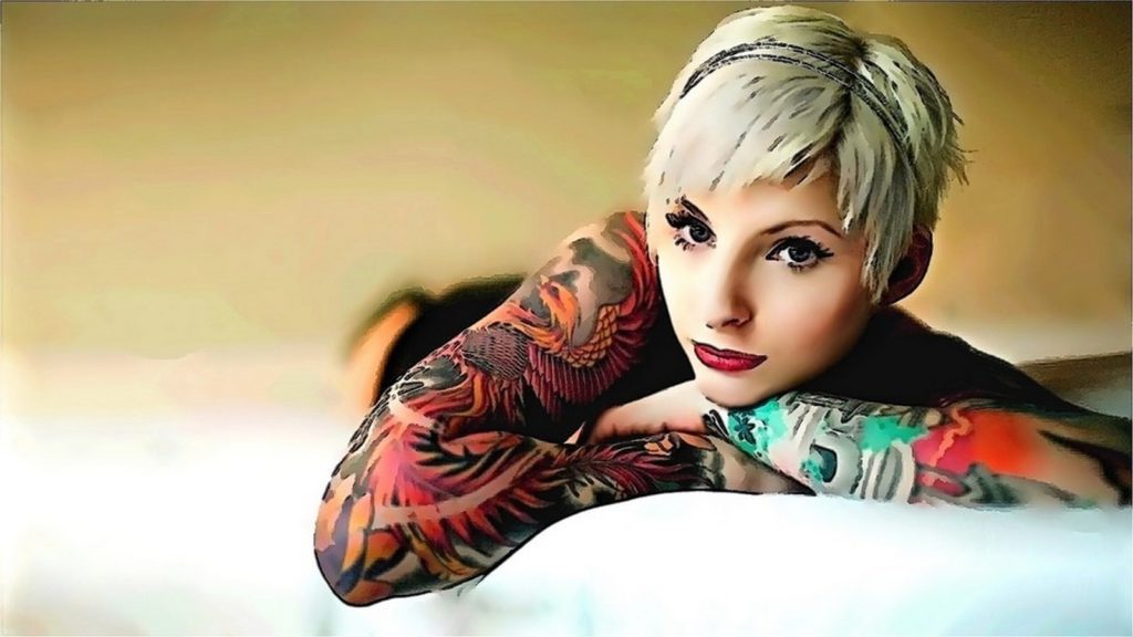 wallpapers tattoo girl