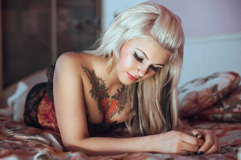Wallpapers babe tattoo