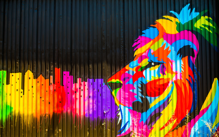 Imagen de colores Graffiti
