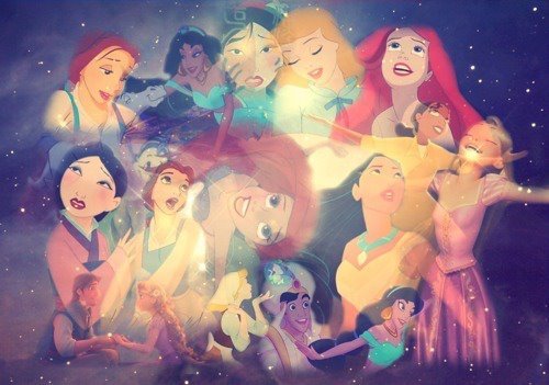 Fondo de princesas de Disney