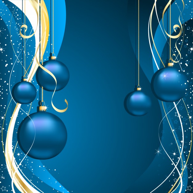 fondos de navidad color azul