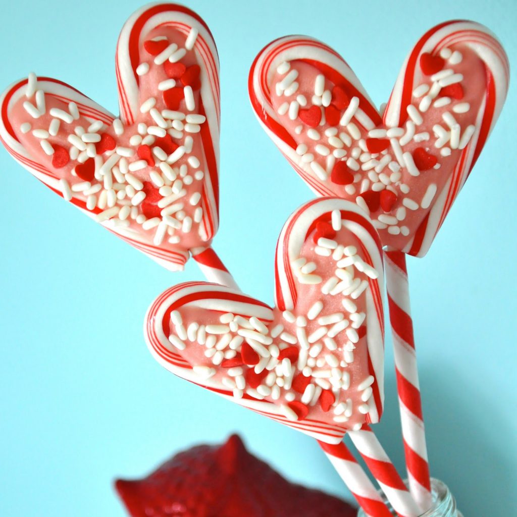 love heart candy pair