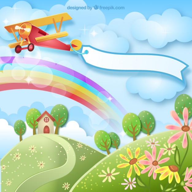fondos infantiles vector free