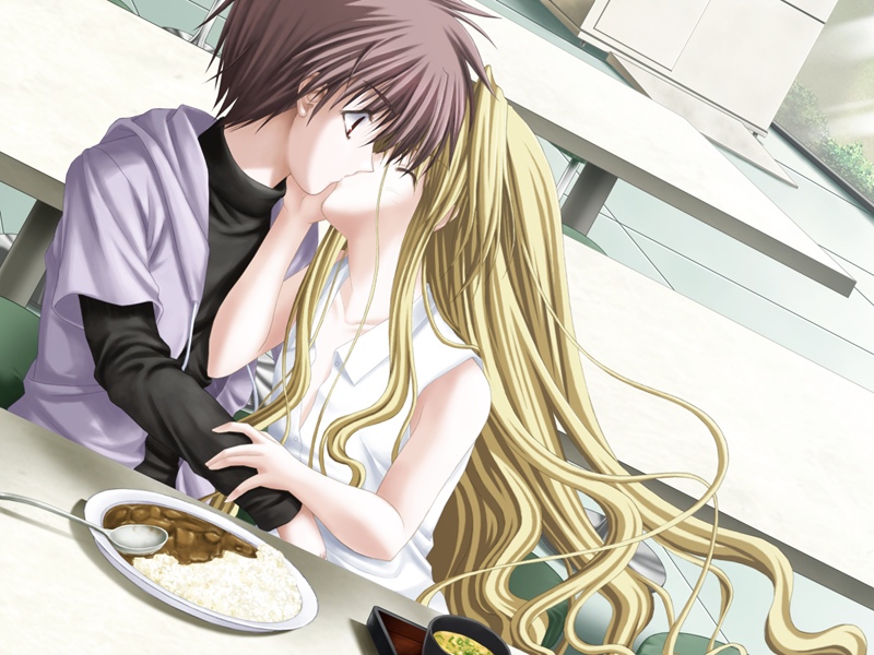 imagenes de anime de amor con movimiento
