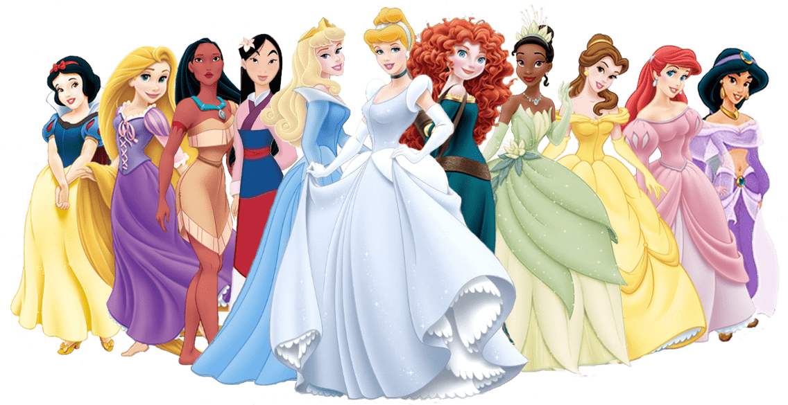Princesas de disney en png