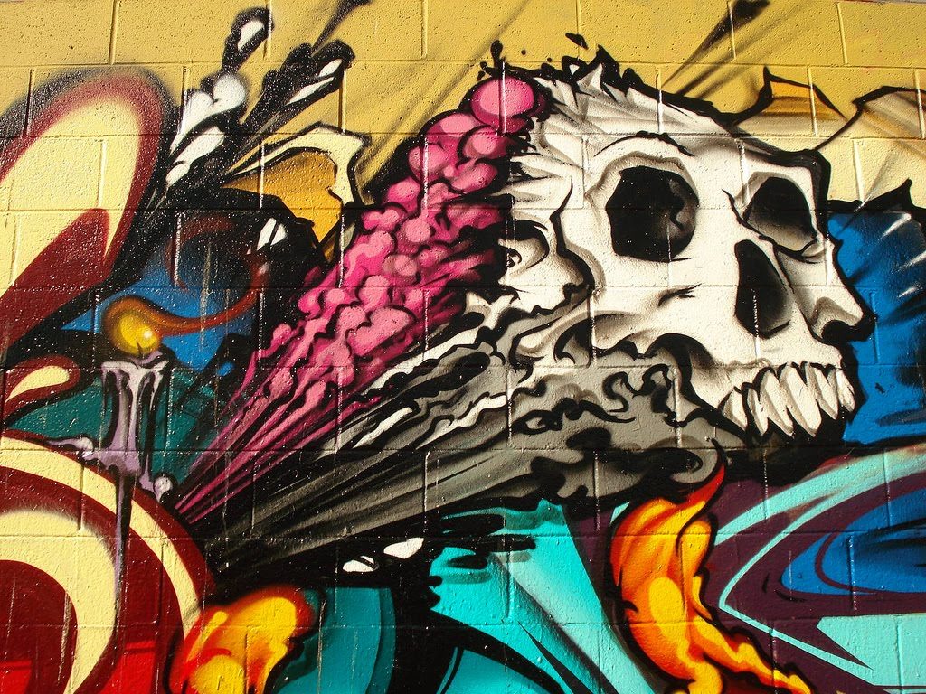 fondos de pantalla de graffitis 3d
