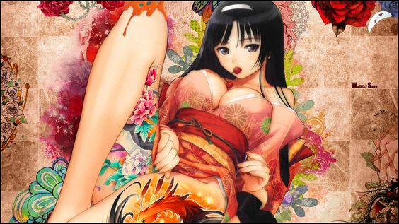 Anime wallpapers japanese tattoo collection