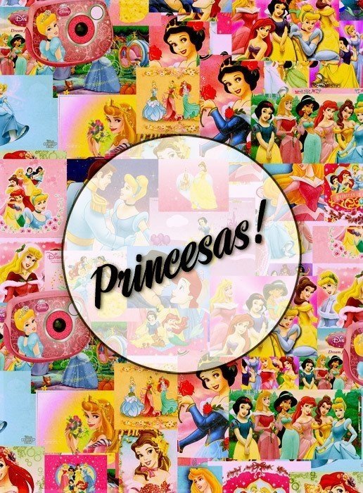foto collage de princesas