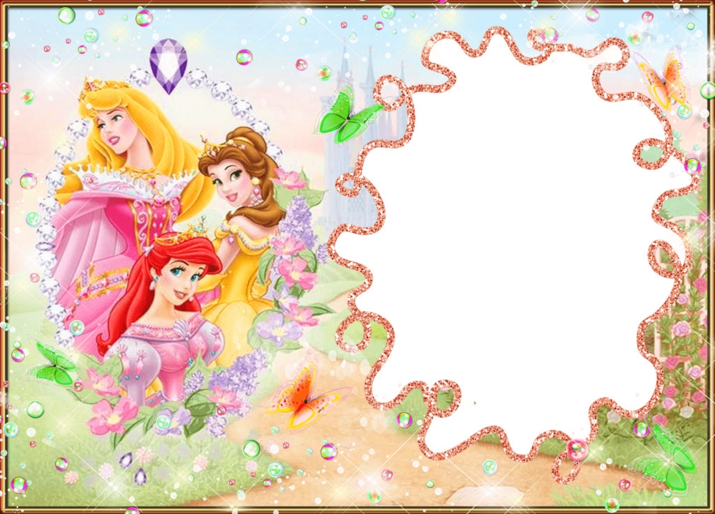descargar marcos de princesas