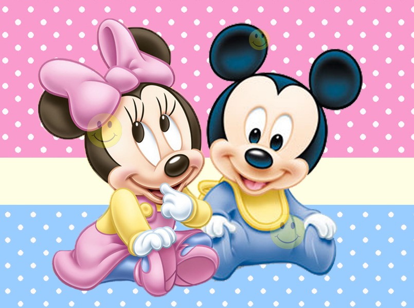 Fondos de Minnie y Mickey bebes | Fondos de Pantalla