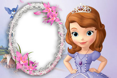 marcos de princesa sofia para fotos online