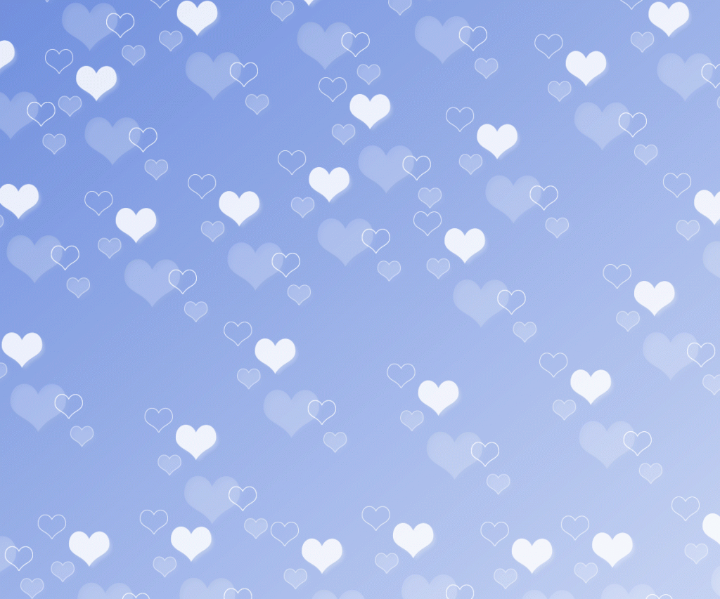 Fondos de corazones azules