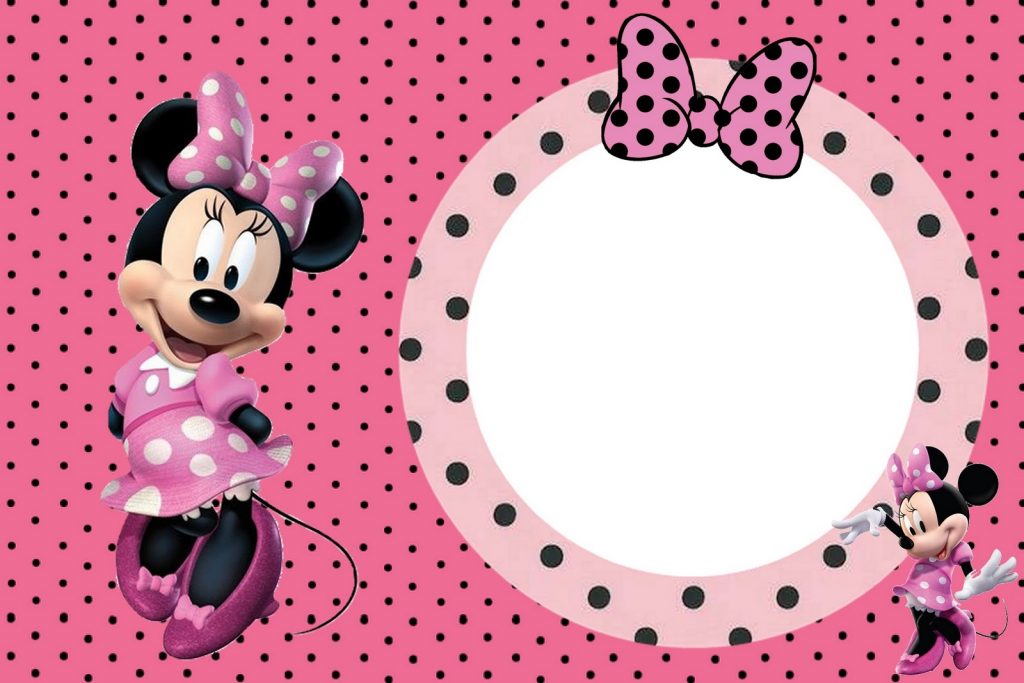 wallpaper da minnie rosa