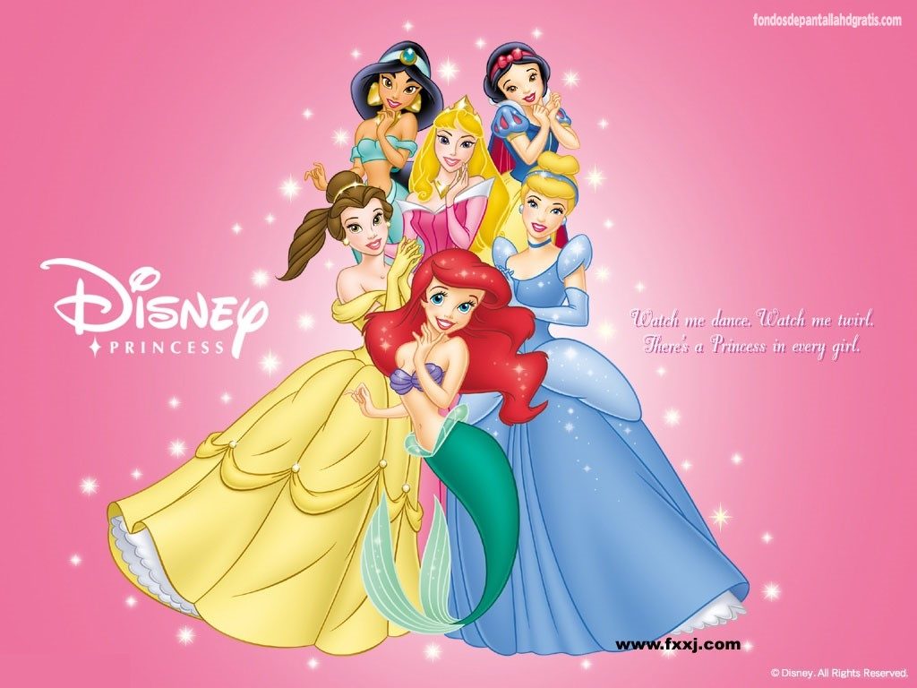 fondos de pantalla princesas disney hd