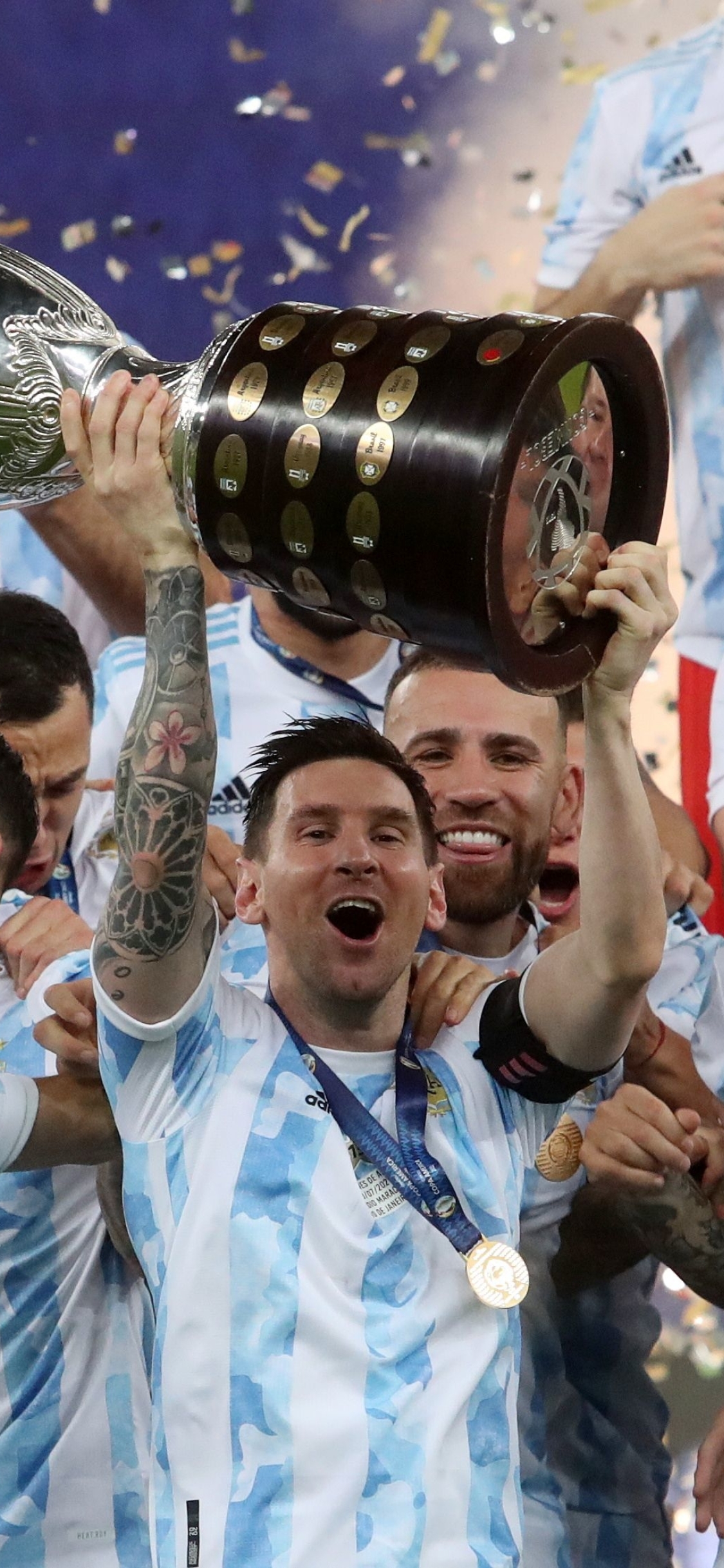 Messi copa américa Wallpaper 4k